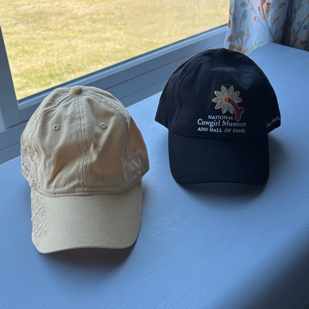 Lot of Cowgirl and Horse-lover caps